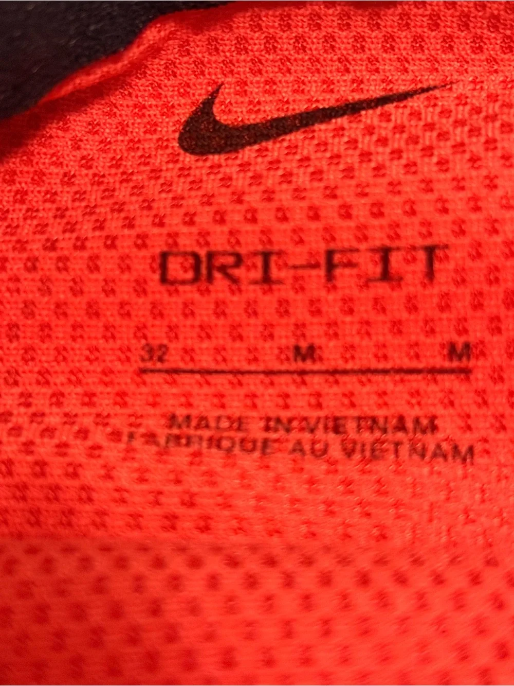 Nike Men's Bright Orange Flat-Front Shorts